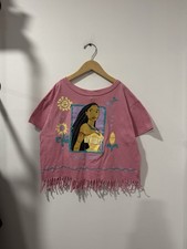RARE Vintage 90s Disney Pocahontas Kids Size 14/16 T-Shirt