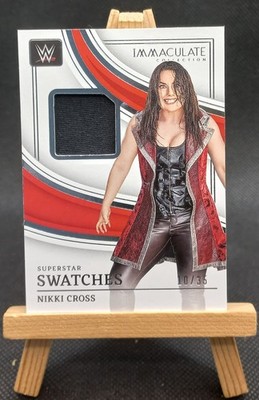 2023 Panini Immaculate Collection WWE Superstar Swatches  Nikki Cross /35 Patch