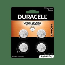 Duracell CR2032 3V Lithium Coin Battery with Child Safety Features,...