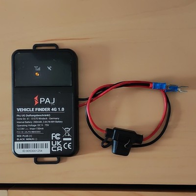 PAJ GPS Vehicle Finder 4G 1.0 Fahrzeugortungssystem Schwarz