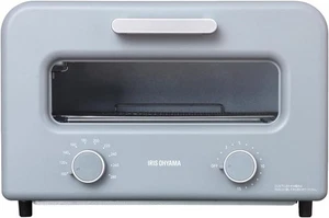 IRIS OHYAMA 4-Slice Steam Oven Toaster w/ Far Infrared & Timer new jp
