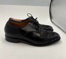 Trickers Mens Leather Oxford Lace Up Dress Shoes Black UK 10.5 US 11.5 