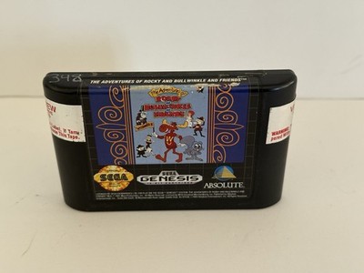 Sega Genesis the Adventures of Rocky and Bullwinkle and Friends 1993 Tested