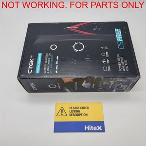 CTEK CS Free, 12V Portable Battery Charger, 4-in-1 Charger -NOT WORKING-