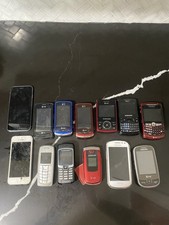 Lot of 13 Old Cell Phones Untested for Parts or Repair