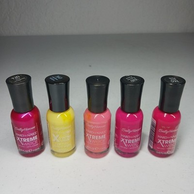 NEW (5) Sally Hansen Xtreme Wear Nail Polish 120, 360, 260, 320, 165