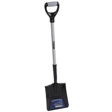 Strongway Square Point Shovel 22in. w/Fiberglass Handle