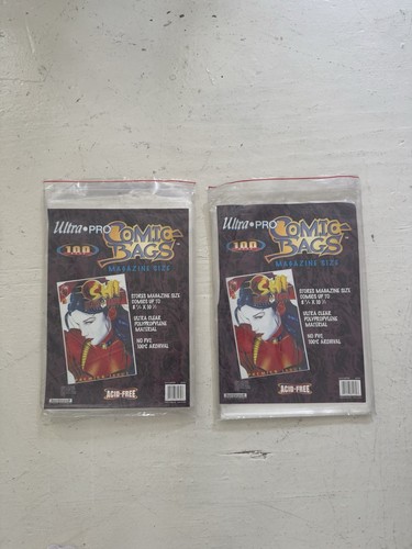 Ultra Pro Comic Bags - Lot of 150 - Magazine Size