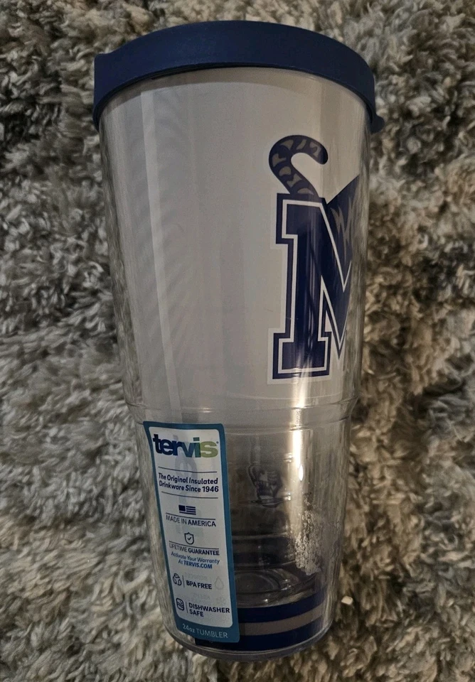 🔥 Memphis Tigers Tervis 24oz. Classic Arctic Tumbler New 🔥 - Image 2 of 4