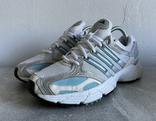 adidas Herren Sneaker Low Top atmungsaktiv weiß/blau/grau EU 40 2/3 G00005