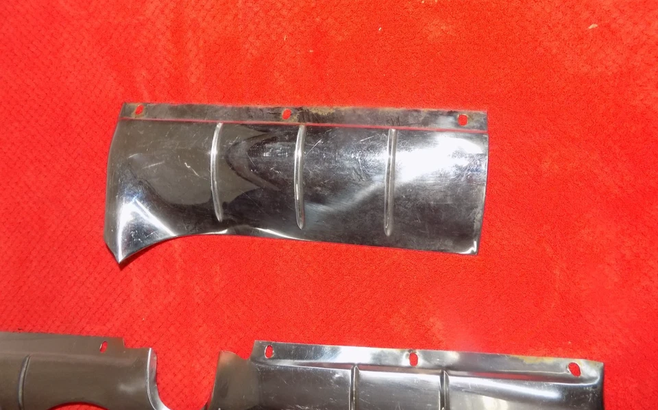 Pontiac Star Chief 1957 tablero moldura de acero inoxidable Foto 3 de 4