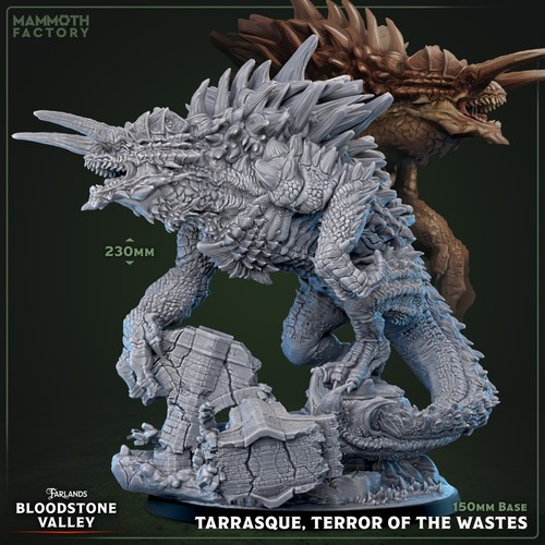 Minis de resina impresa en 3D Bloodstone Valley de Mammoth Factory - Imagen 54 de 60