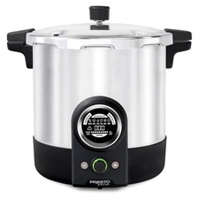 Presto 23qt Digital Pressure & Water Boiling Canner, LED Display (Open Box)
