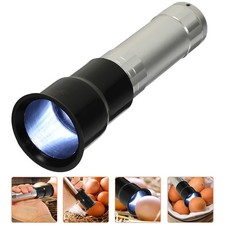  2 pezzi di rilevatore di uova di gallina con cova lampada uova lampada flash