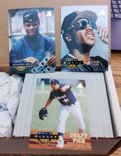1994 PINNACLE SERIES 1 COMPLETE SET 270 CARD BASEBALL SET W GRIFFEY, CHIPPER RC