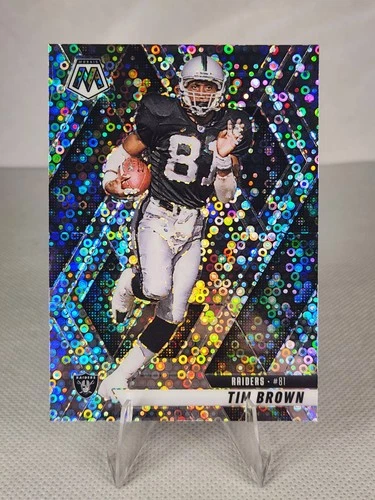 2025 Panini Mosaic Football No Huddle Silver Tim Brown #139