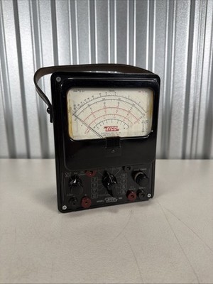 Vintage EICO Model 565 Analog Volt Ohm Multimeter (VOM) AC DC Ohm Meter