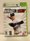 MLB 2K7 Xbox 360 - CIB Complete - Tested