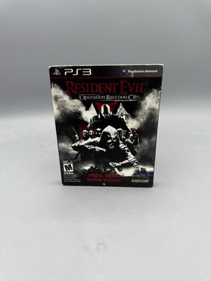 resident evil operation raccoon city special edition ps3 complete in steelbook
