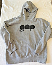 Gap Solid Logo Hoodie Sweatshirt Pullover, Size /XL