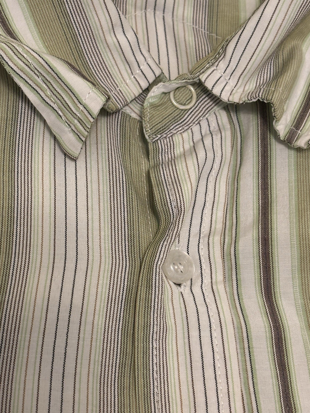 Rusty Cotton Polyester Button Down Short Sleeve S… - image 11