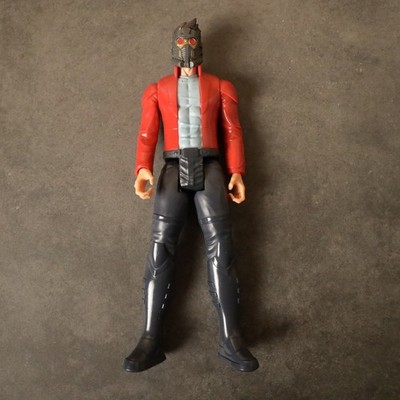 Marvel Star Lord Action Figure Toy Red Jacket Masked Hasbro 2016 12 in