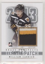 2013 ITG Draft Prospects Game-Used Silver /9 William Carrier #M-34 Patch 0t5