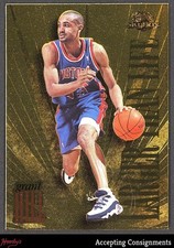 1995-96 SkyBox Premium Larger Than Life #L3 Grant Hill PISTONS