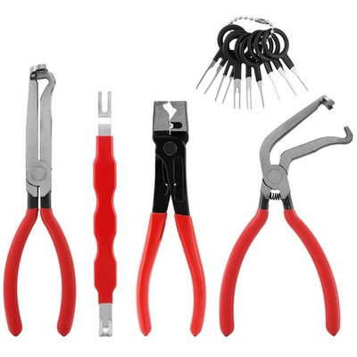 Lixternum 4 Pieces Electrical Disconnect Pliers for Cars, Automotive Electric...