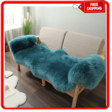 Premium Genuine Fur Sheepskin Rug Real Australia Sheepskin Natural Luxury Fluffy