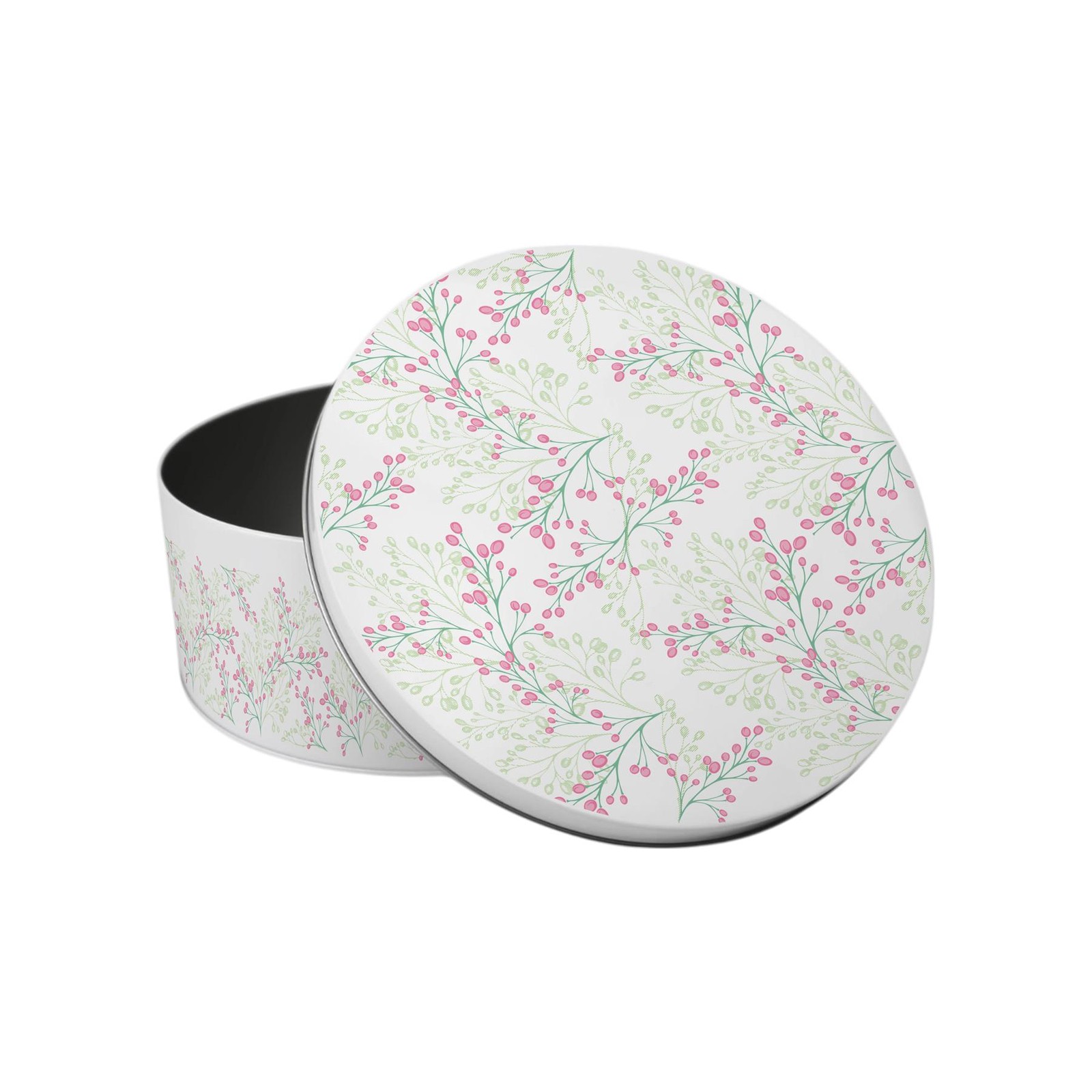 Delicate Floral Small Cake Tin - Pink Blossoms Kitchen Baking Gifts for Her