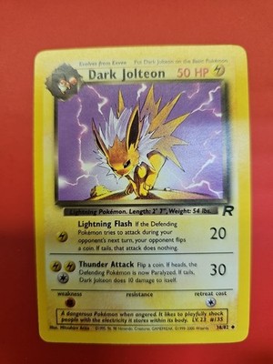Dark Jolteon 38/82 Team Rocket Regular