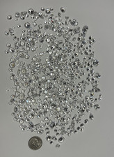 1459.75 Cts Cubic Zirconia CZ Loose Stones Lab Grown mix size C731