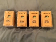 4 Bars Shea Moisture Revive & Brighten Bar Soap Papaya & Vit C w/ Yuzu Lemon