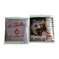 La Bella Electric Medium Flat Wound Saiten