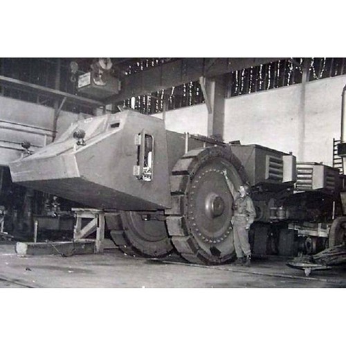 Maquette Krupp Raumer S Wwii German Super Heavy Mine Clearing Vehicle|takom|2053 - Photo 2/4