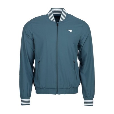 リー diadora Icon Full Zip Jacket Mens Blue Casual Athletic Outerwear