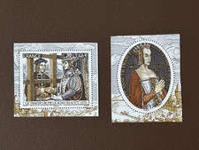 2017 - Timbres issus de la feuille "Les Heures de l' Histoire de France" NEUF**