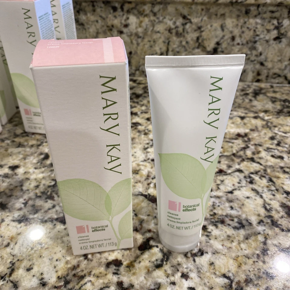 Limpiador Mary Kay Efectos Botánicos Fórmula 1 Tamaño Completo 4 OZ Piel Seca Nuevo en Caja Foto 4 de 4
