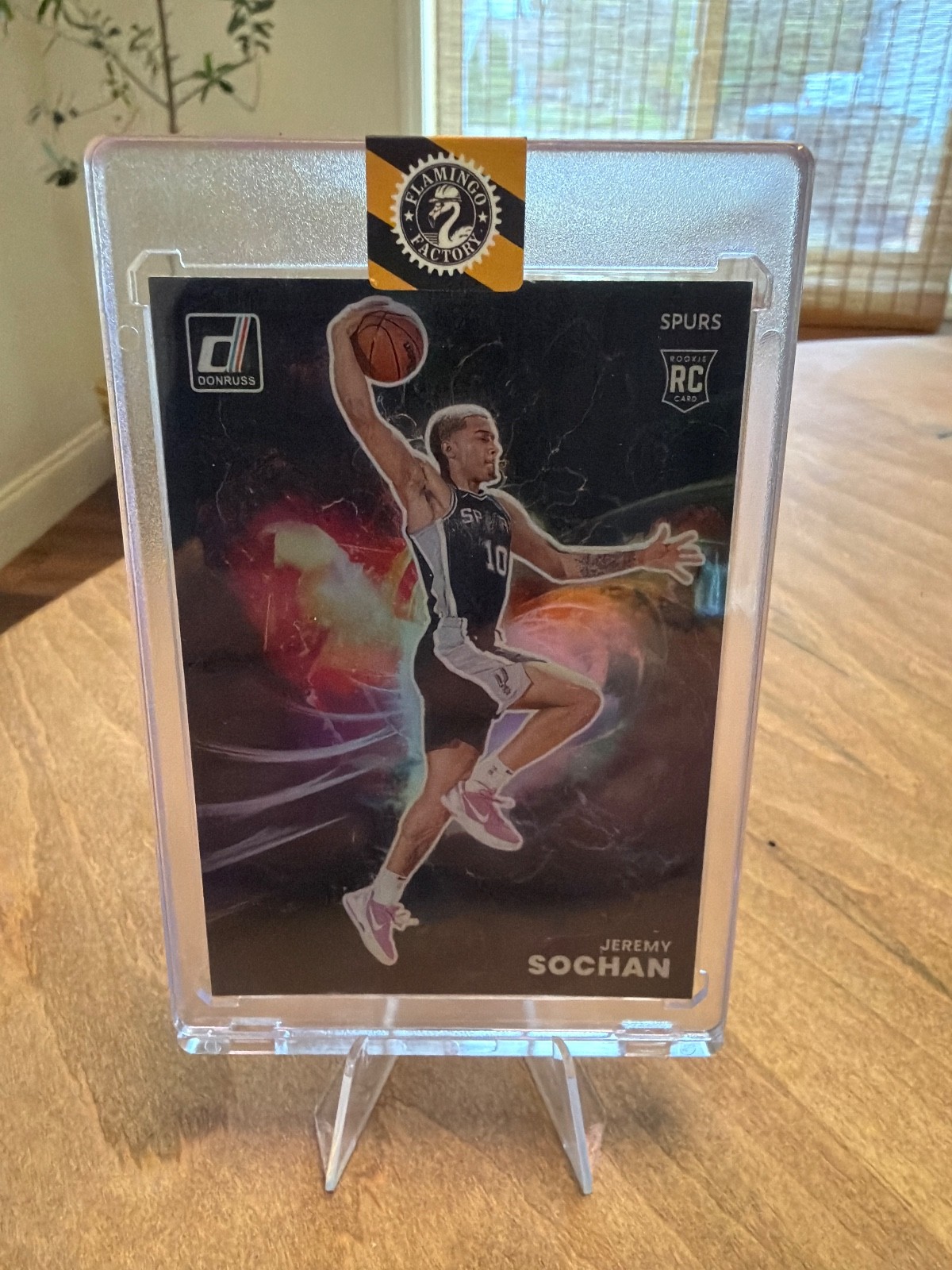 2022-23 Donruss Jeremy Sochan RC Rookie Night Moves SSP Case Hit Spurs