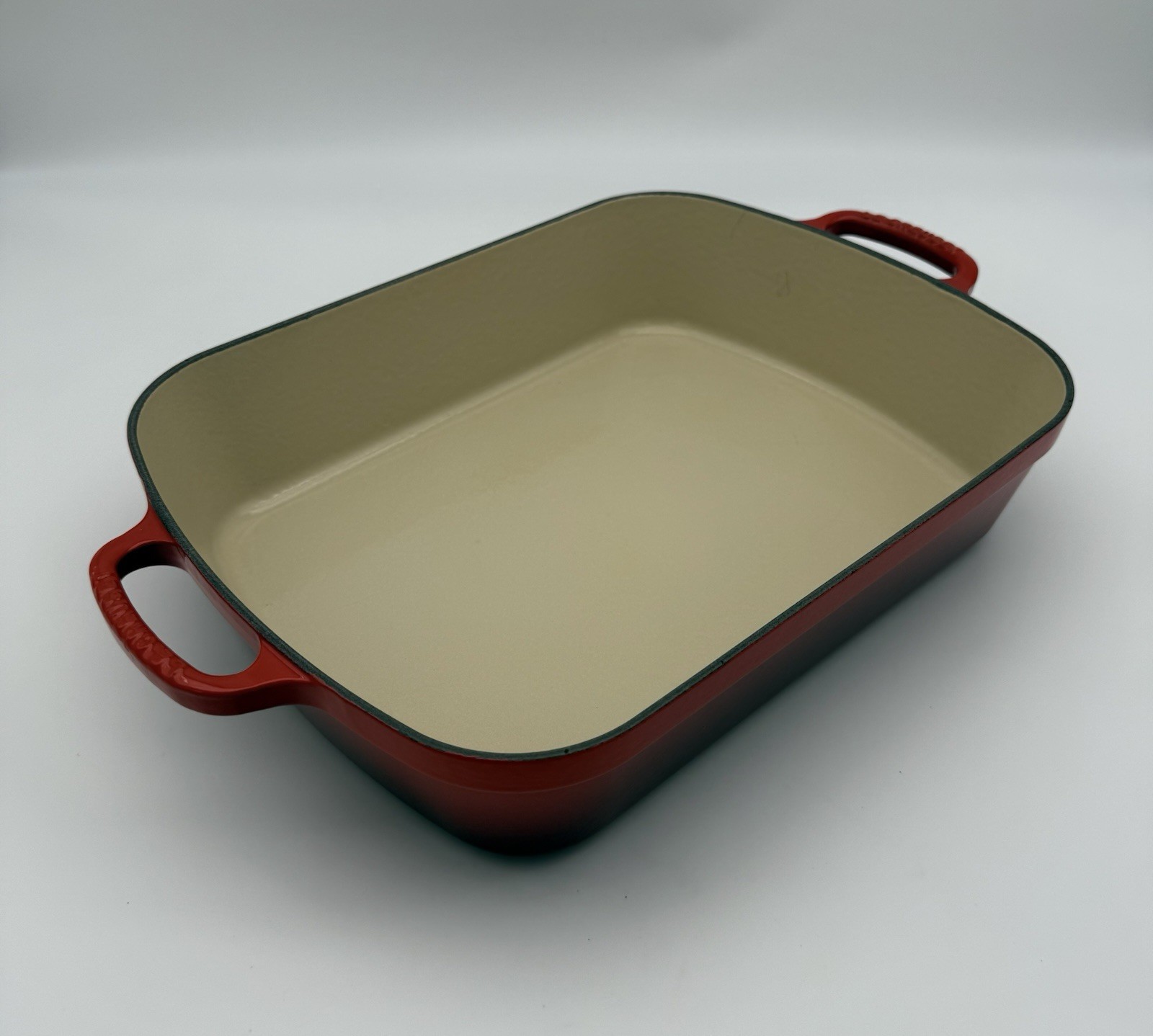 Le Creuset Cast Iron Rectangular Roaster Cerise