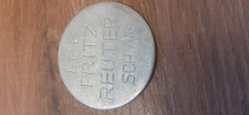 DDR  LPG Geldersatzmarke, Talon / Fritz Reuter / Sch. W / Scheckersleben,...