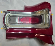 1966 Chevrolet Chevelle Malibu Passenger Right Taillight Assy & Lens Used