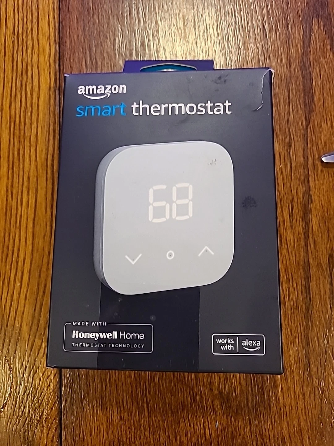 Amazon Smart Thermostat - White - NEW - Works With Alexa