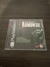 Tom Clancy's Rainbow Six (Sony PS1, 1999) Playstation 1 Complete CIB Tested