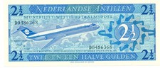 Bank van de Nederlandse Antilles Netherlands Antilles 2 1/2 Gulden 1970 Gem U
