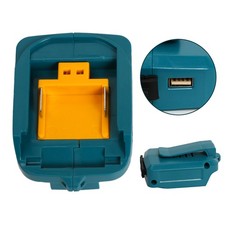 1/2/5Pcs 2 USB Port Phone Charger Adapter Li-ion Battery For Makita 14.4V 18V UK