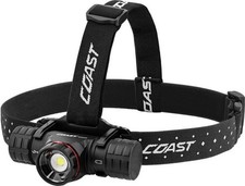 Coast Headlamp Rechargeable Resistant to Impact/Water Pro-Tek Charging - 30344