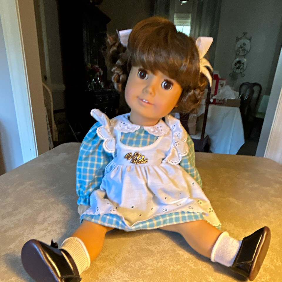Gotz/Goetz Doll w Samantha American Girl face all vinyl body pre ...