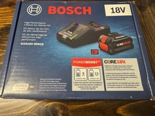 Bosch 18V Starter Kit CORE18V 8Ah Battery  16A Charger GXS18V-30N18 NEW -8AH